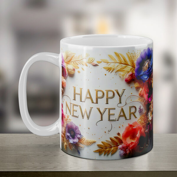 Happy New Year Theme Mug #2